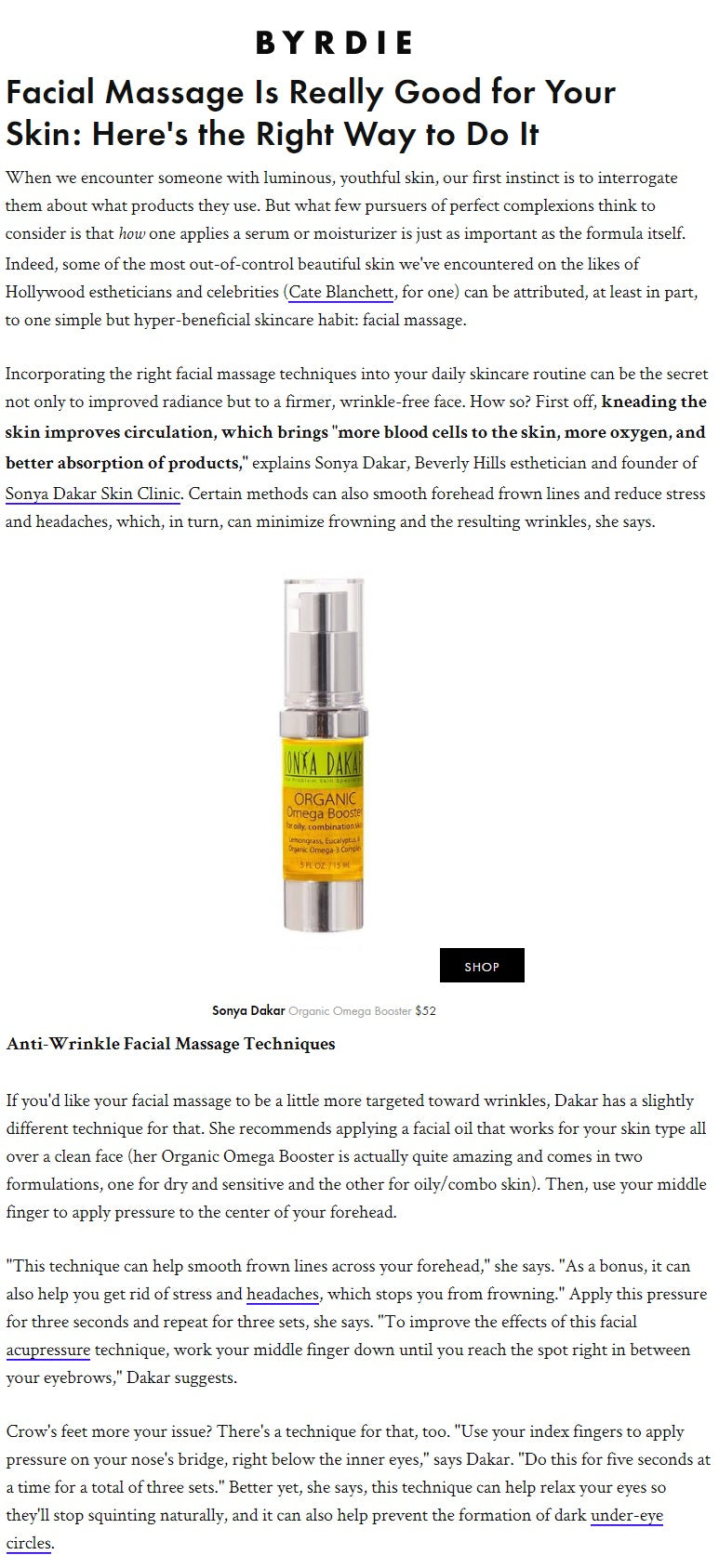 Byrdie Beauty, April 2018