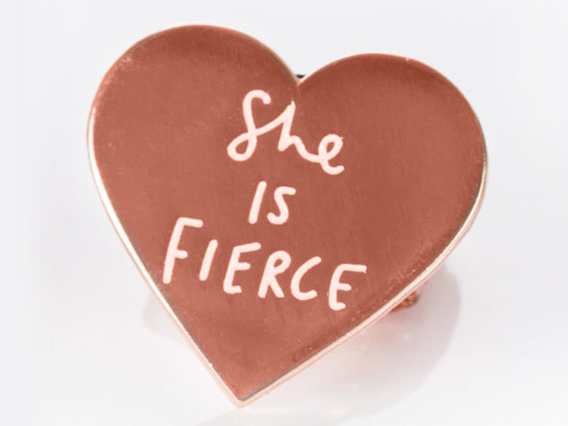 She is Fierce GTWT Sonya Dakar pin