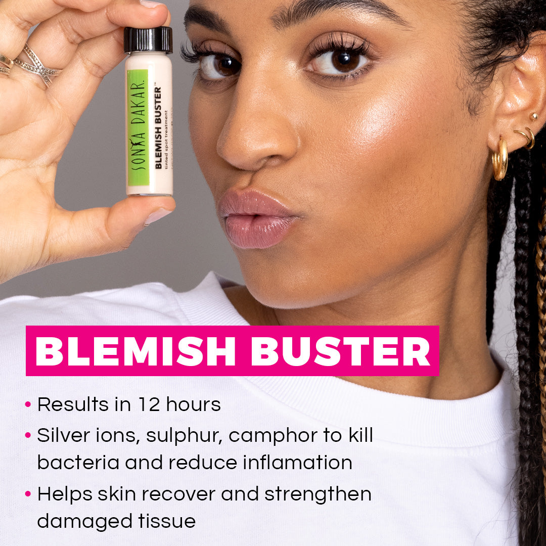 Blemish buster visibly reduces the appearance of breakouts in as little as 12 hours