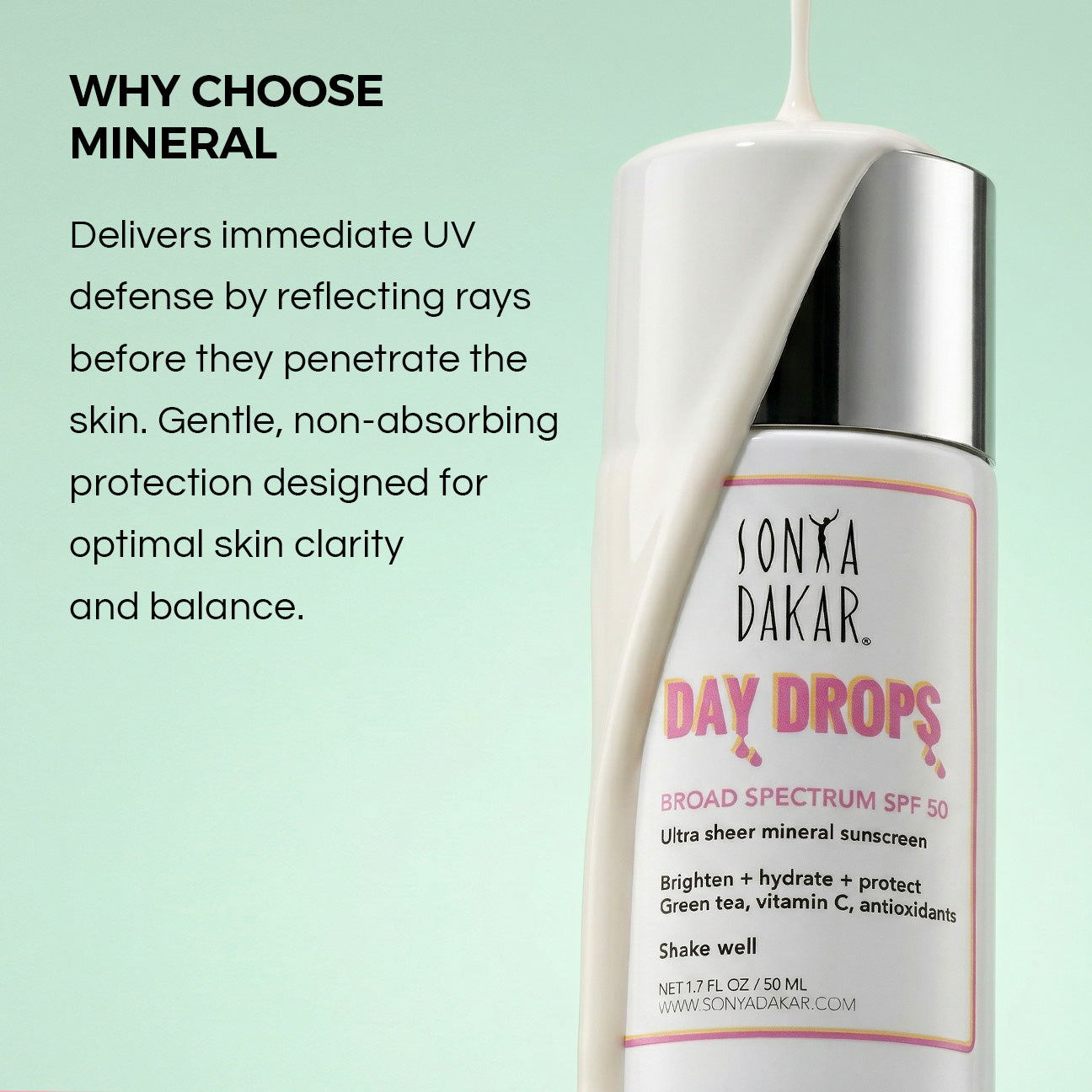 Day Drops SPF 50 Serum: Ultra-Sheer Mineral Sunscreen