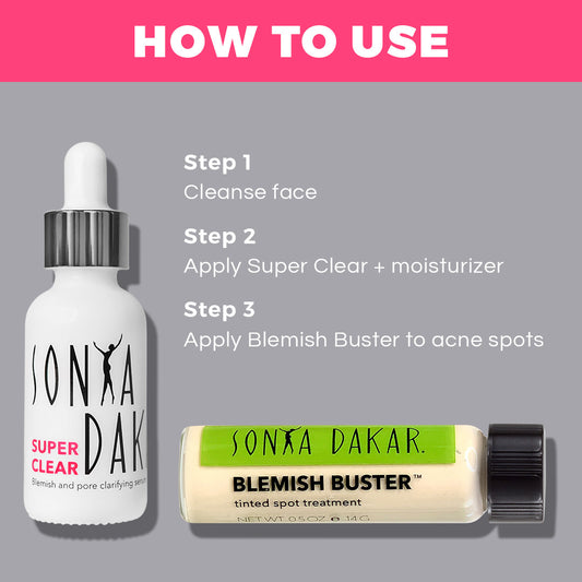 Natural skincare for clear skin. Gentle on skin.