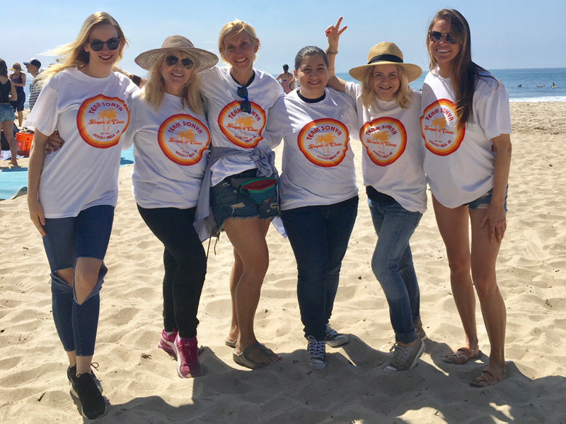 Team Sonya Dakar Hold Butts Beach Clean Up