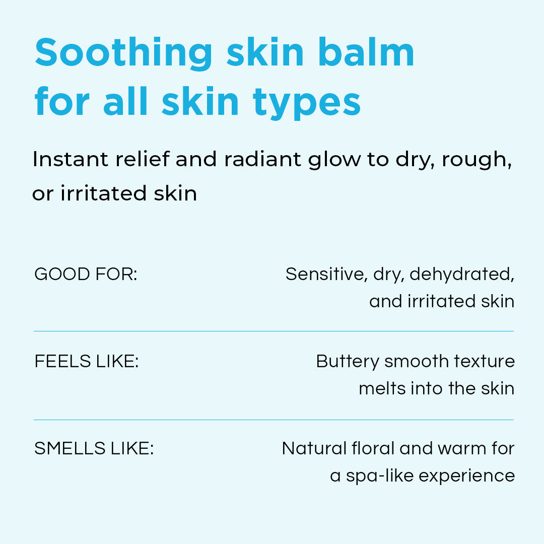 What Blue Butterfly Balm is good for – face, lips, cuticles, dry patches