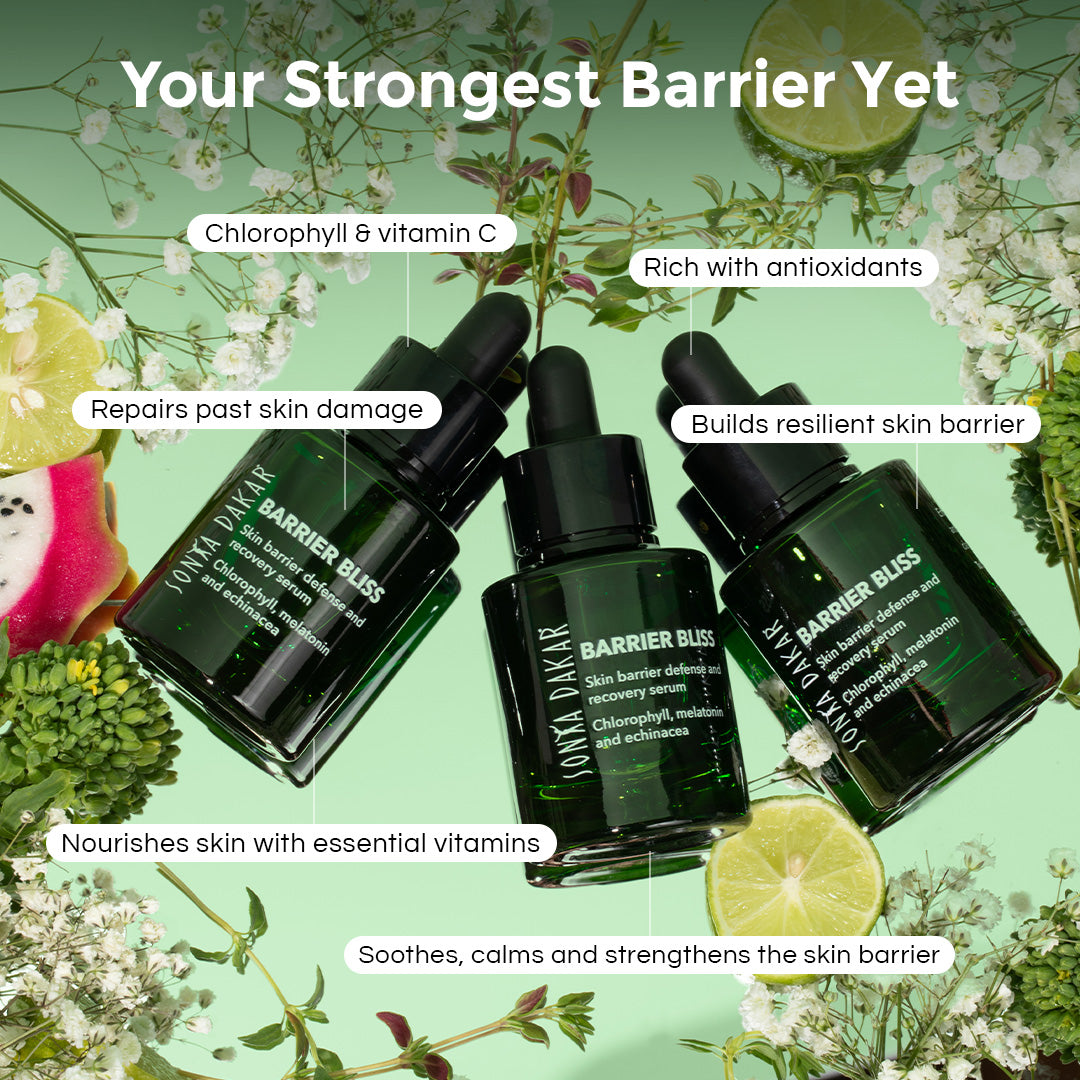 Barrier Bliss key ingredients callout – botanical antioxidants for skin resilience
