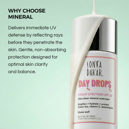 Day Drops SPF 50 Serum: Ultra-Sheer Mineral Sunscreen