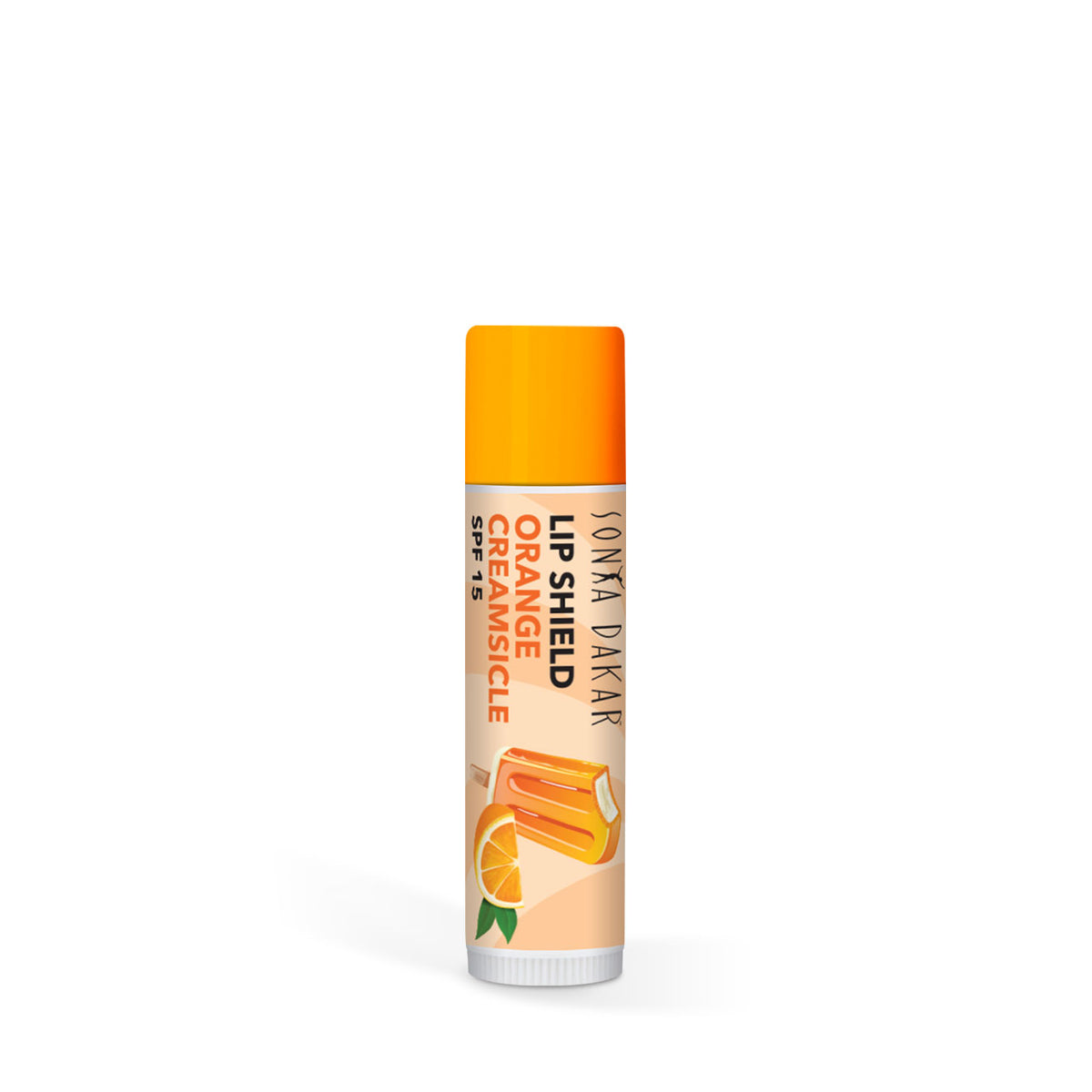 SPF 15 moisturizing and UV-protective lip balm