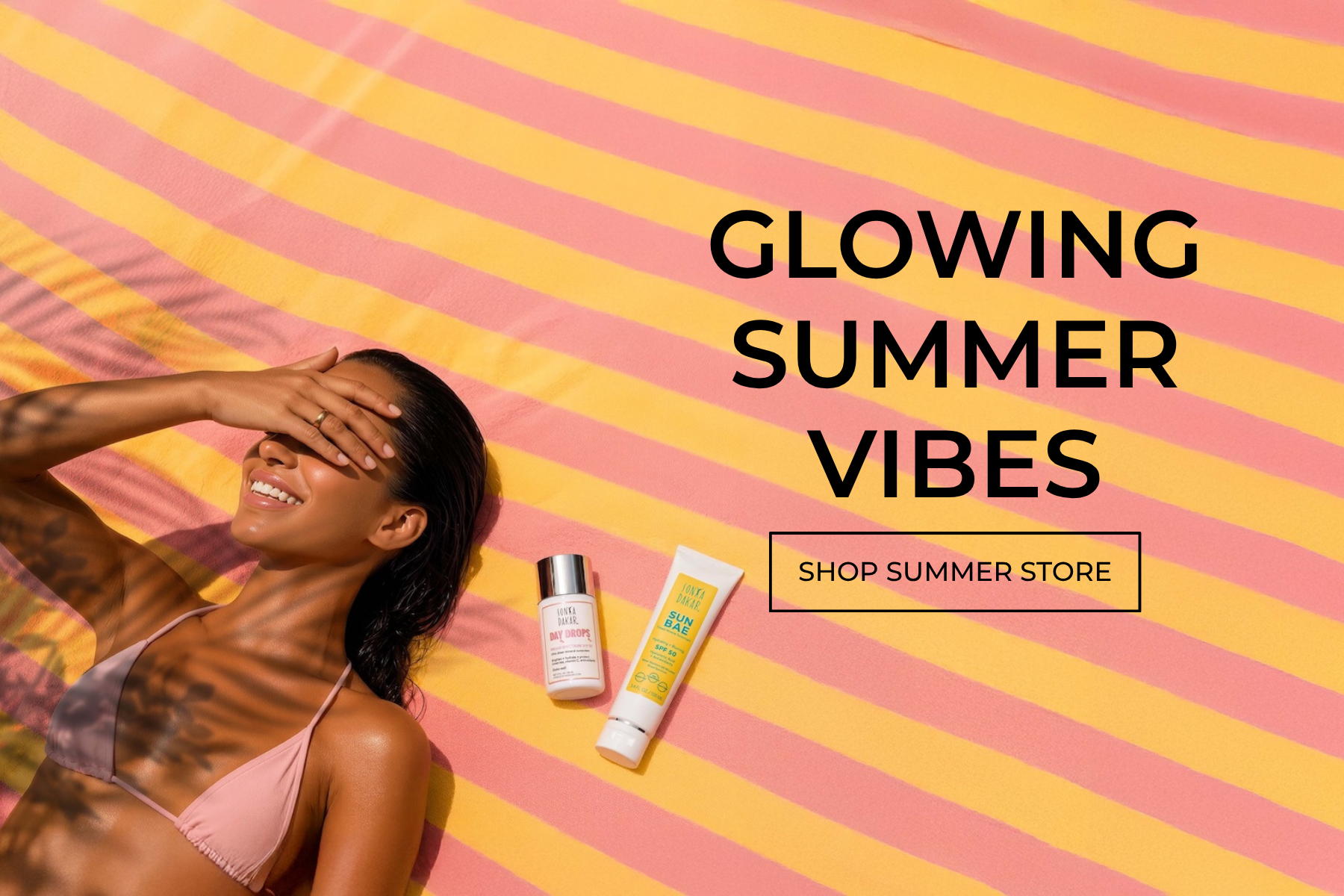 Sonya Dakar Skincare lifestyle