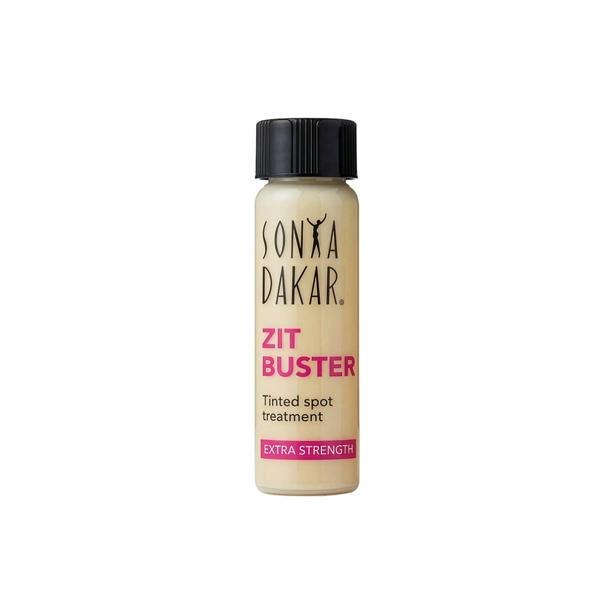 Sonya Dakar Zit Buster Extra Strength packaging with 50% more active ingredients