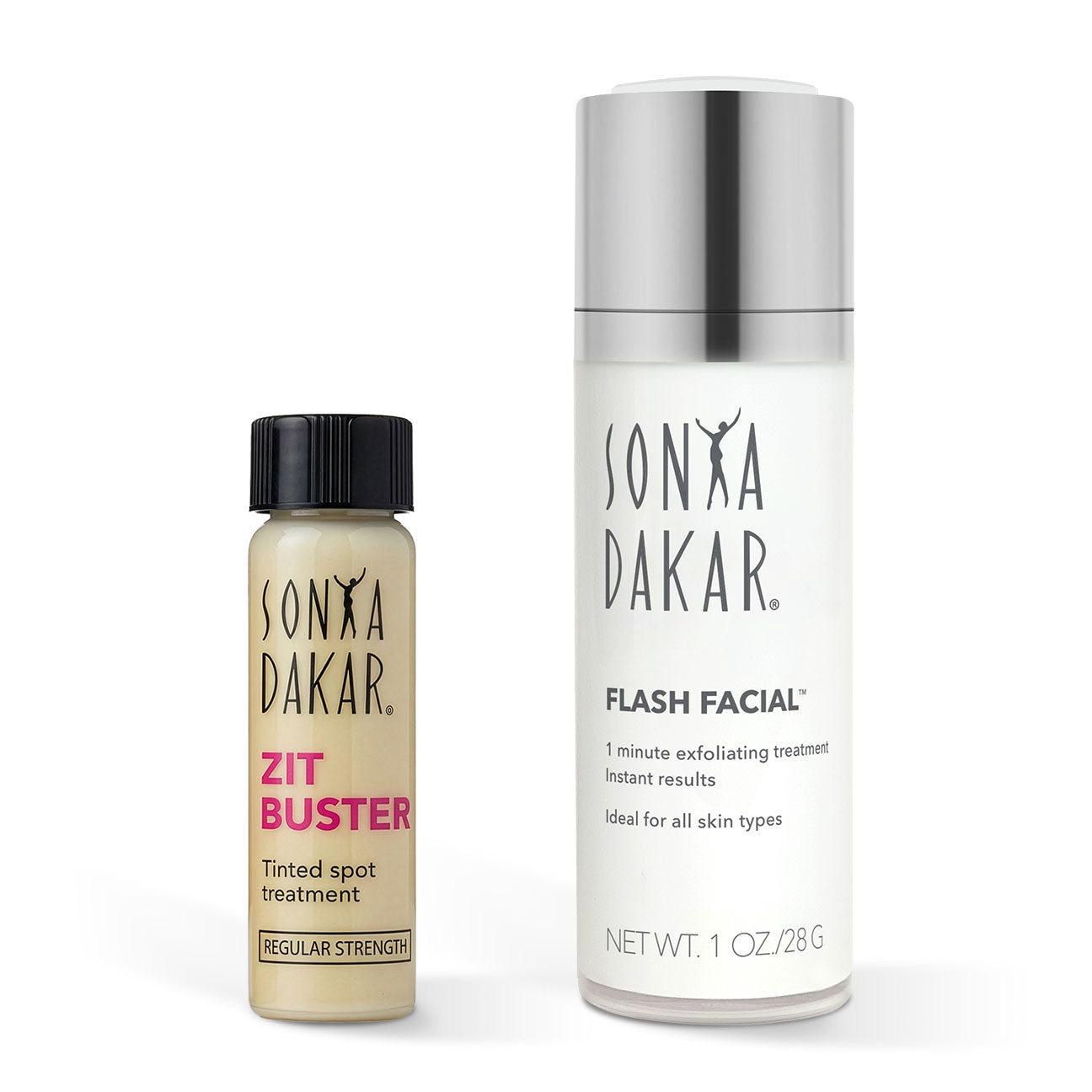 Zit Buster + Flash Facial Duo