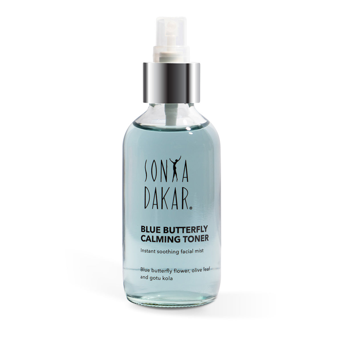 Sonya Dakar Blue Butterfly Calming Toner for sensitive skin – alcohol-free 4 oz