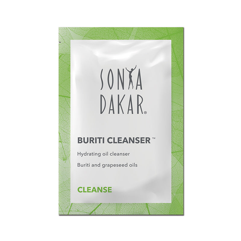 All-natural oil facial cleanser with buriti & grapeseed oils. Ideal for dry, mature or sensitive skin.