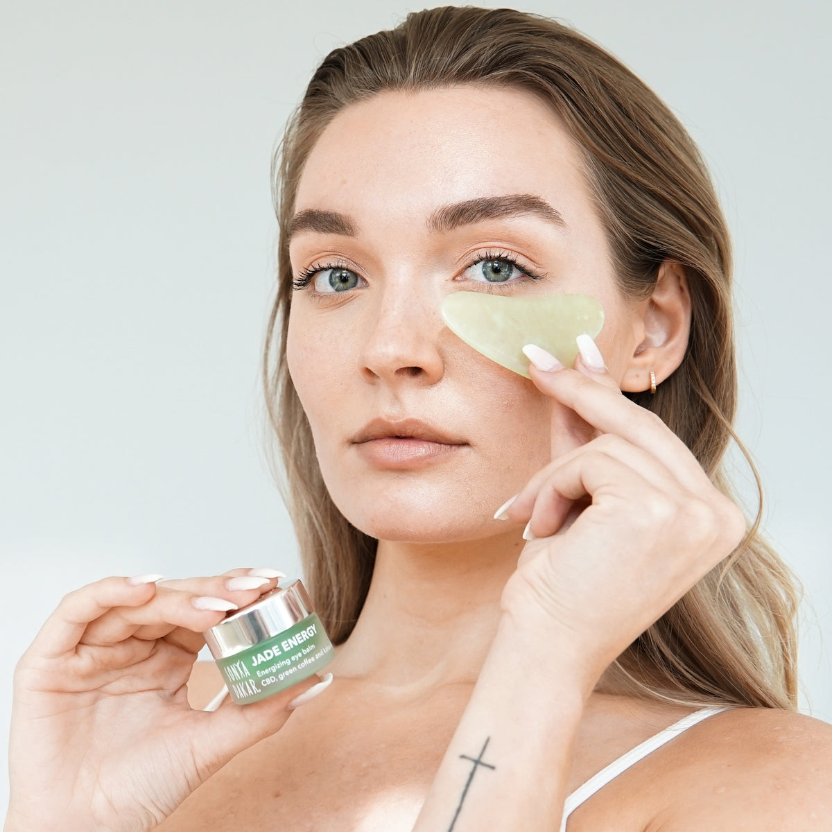 Sonya Dakar Jade Energy eye balm 0.5 oz – natural formula for all skin types