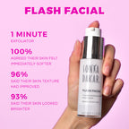 Flash Facial clinical results – 100% softer skin and 96% improved texture after one use