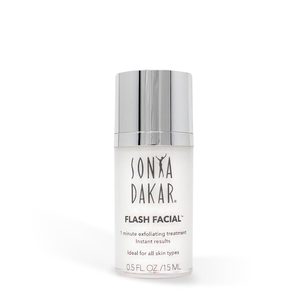 Flash Facial 1 minute exfoliator in a travel size