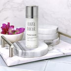 1 minute exfoliating facial treatment