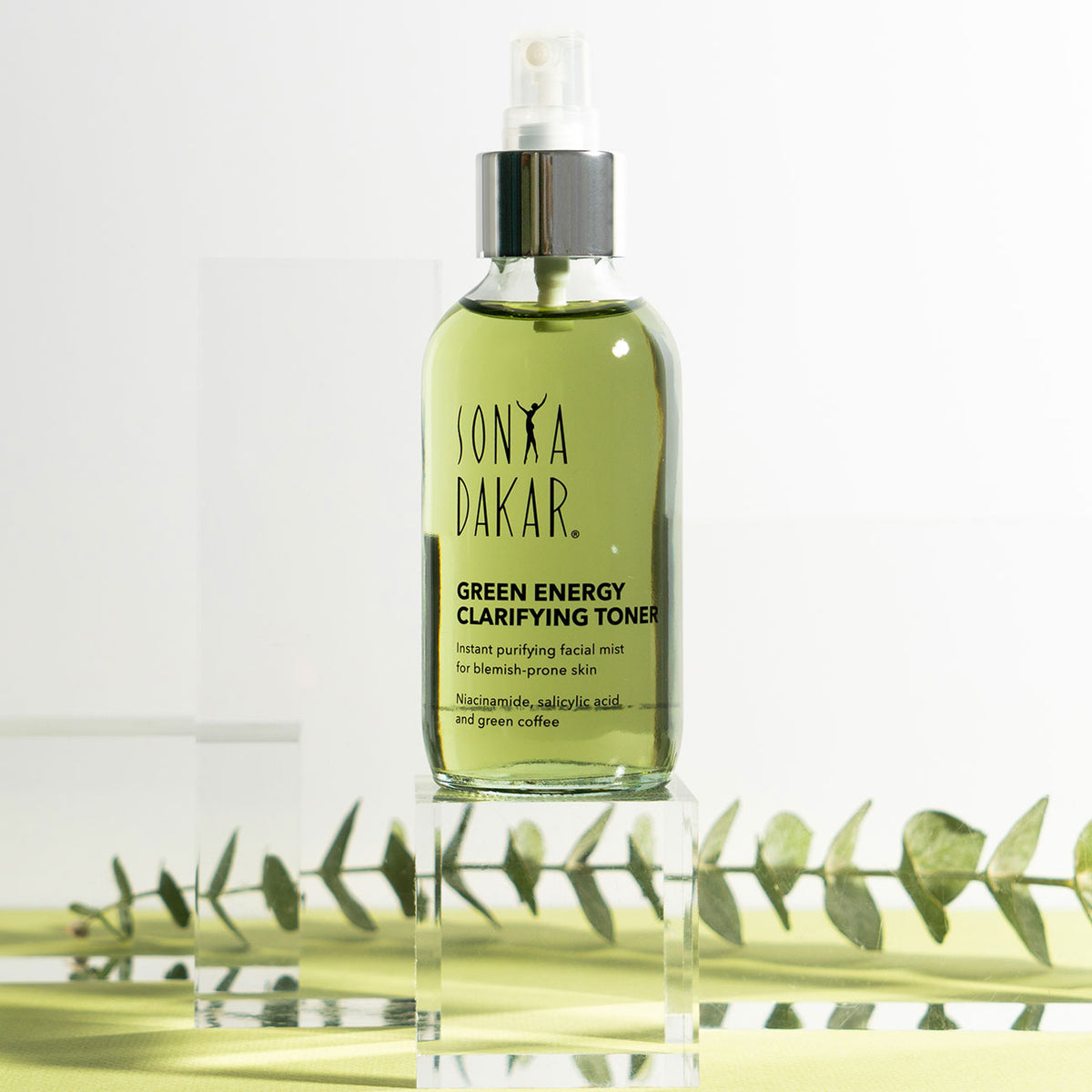 Green Energy Clarifying Toner 1 oz mini – purifying facial mist for oily skin