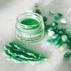 Jade Energy Eye Balm with green coffee and kahai oil for puffiness and dark circles
