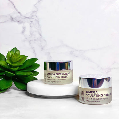 Omega Sculpting Mask and Cream Travel Set