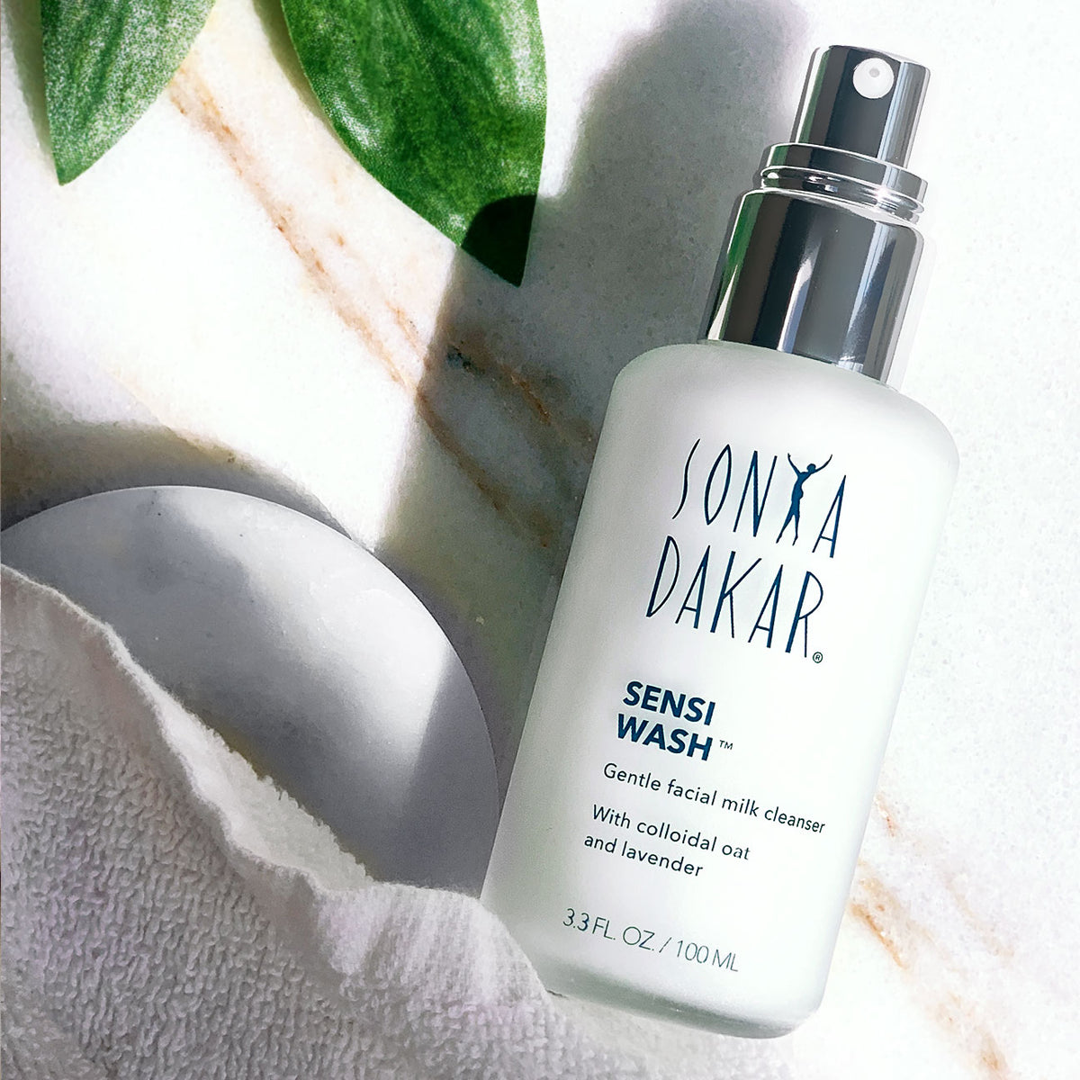 Sensi Wash natural sulfate-free ingredients – lavender and oat kernel for sensitive skin