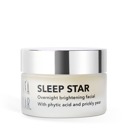 Sleep Star Overnight Brightening Facial with phytic acid and prickly pear extract