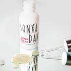 How to use Super Clear serum – apply 3 to 4 drops to cleansed skin and massage in