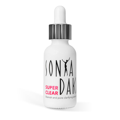 Sonya Dakar Super Clear serum with salicylic acid and niacinamide for acne-prone skin