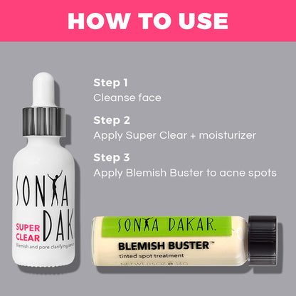 Natural skincare for clear skin. Gentle on skin.