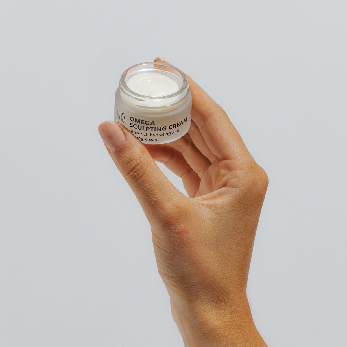 Omega Intense Sculpting Cream before and after – lifted and firmed mature skin