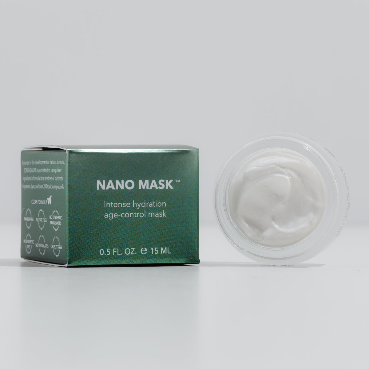 Nano Mask anti-aging mask with pomegranate, raspberry, and buriti oils